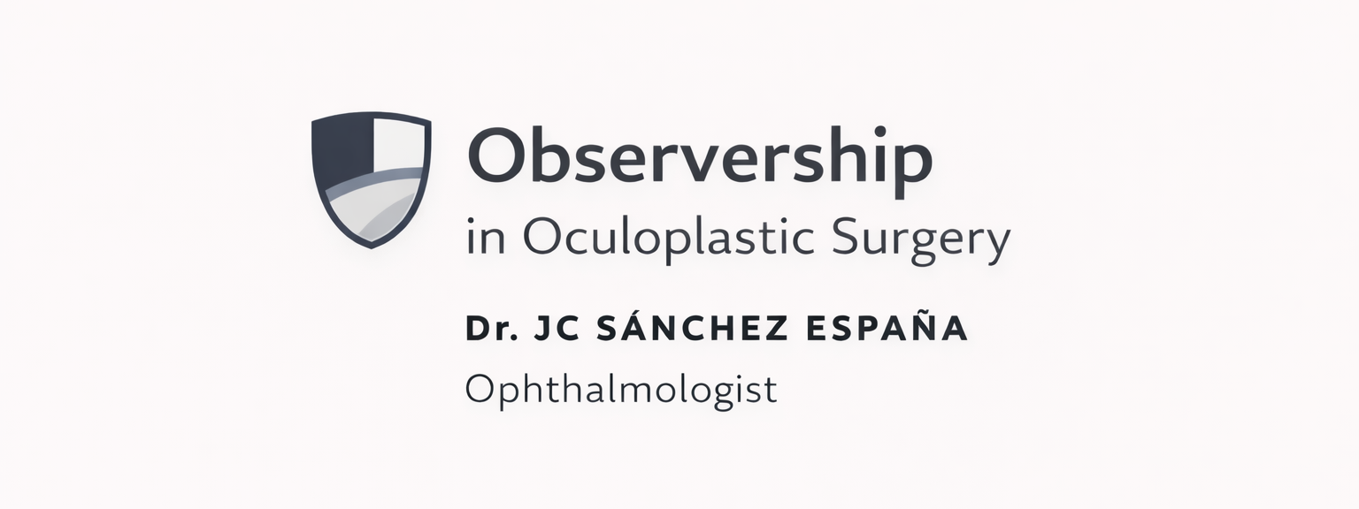 programa de observación en cirugía ocular